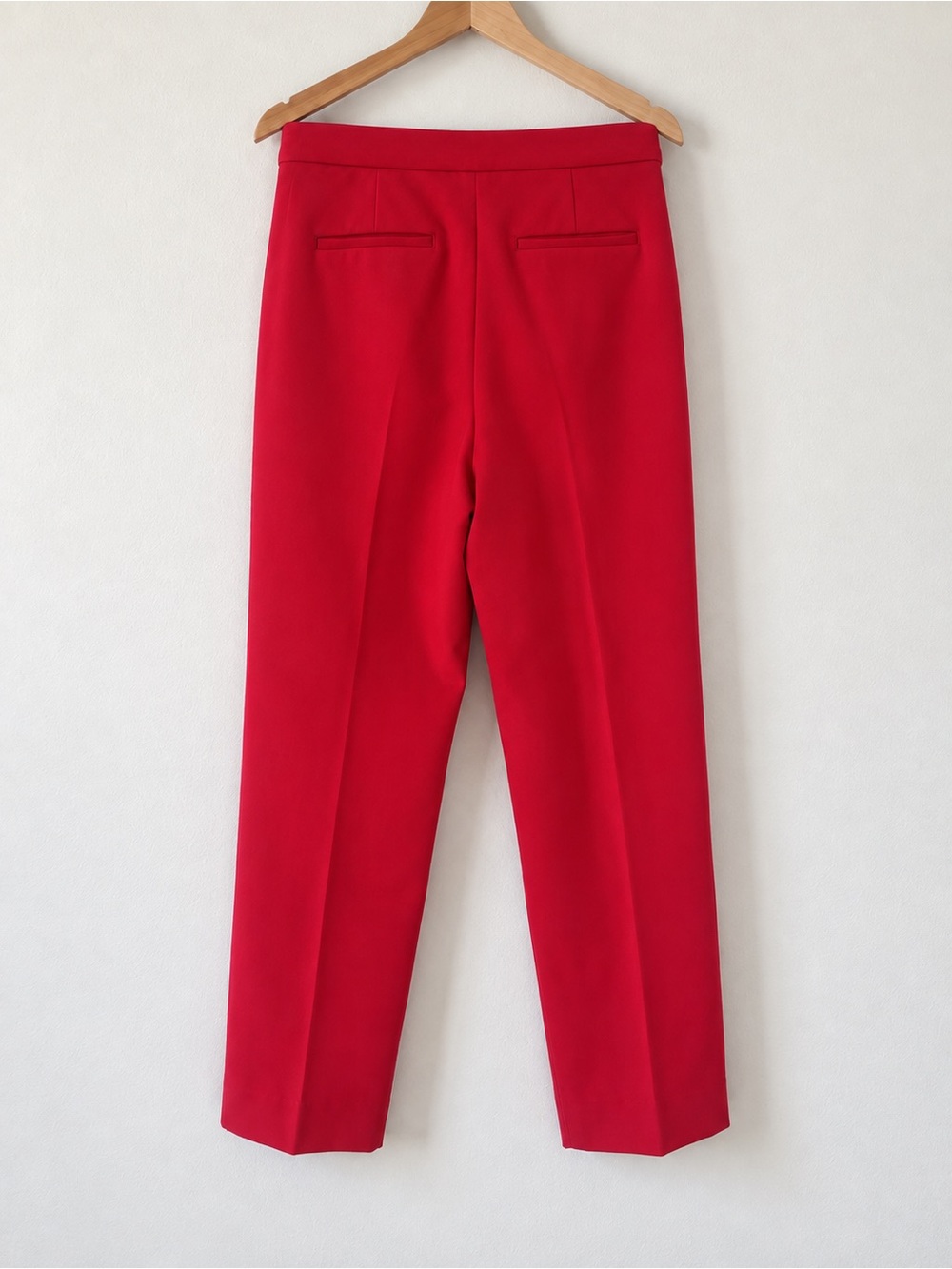 J. Crew Kate Red Slim Ankle Pants Stretch Career Trousers Size 8 - Picture 3 of 7